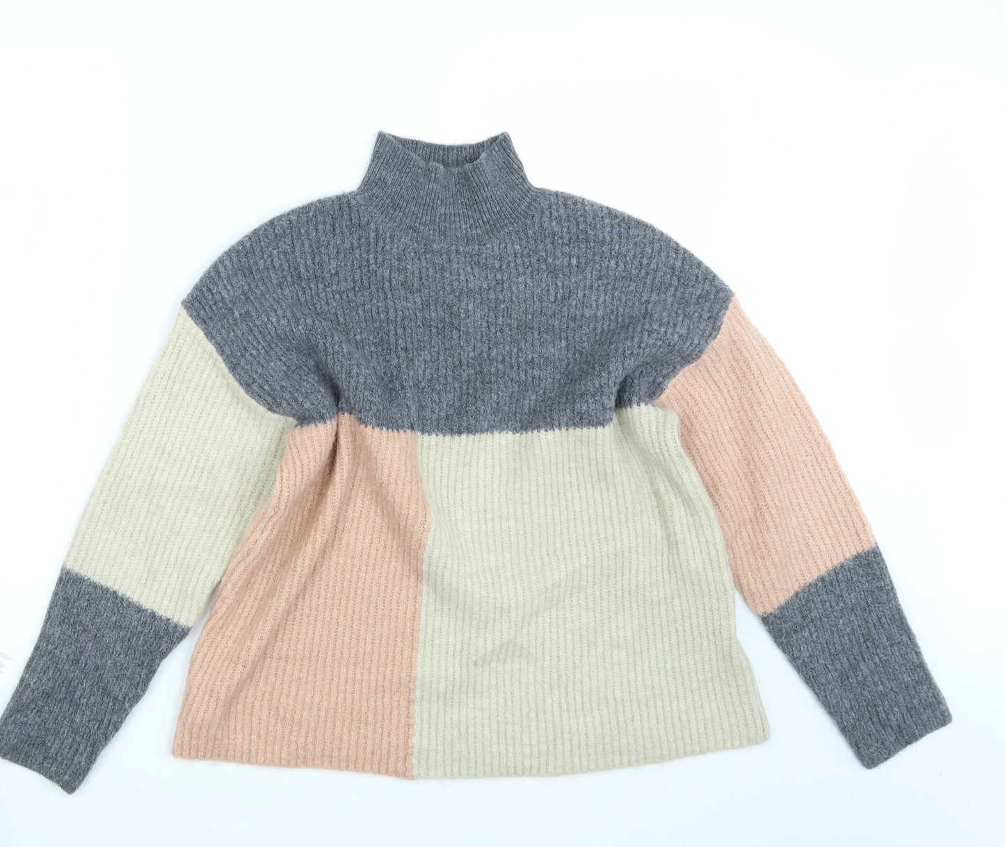 Womens UK Size 10 Red Herring Multicoloured Pullover Jumper