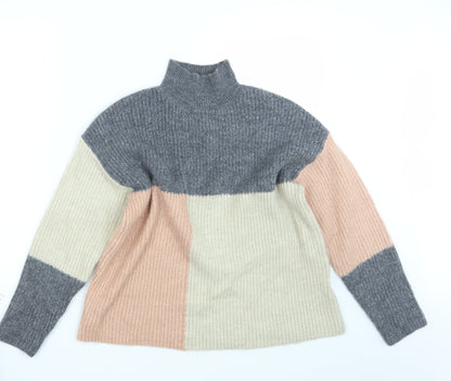 Womens UK Size 10 Red Herring Multicoloured Pullover Jumper