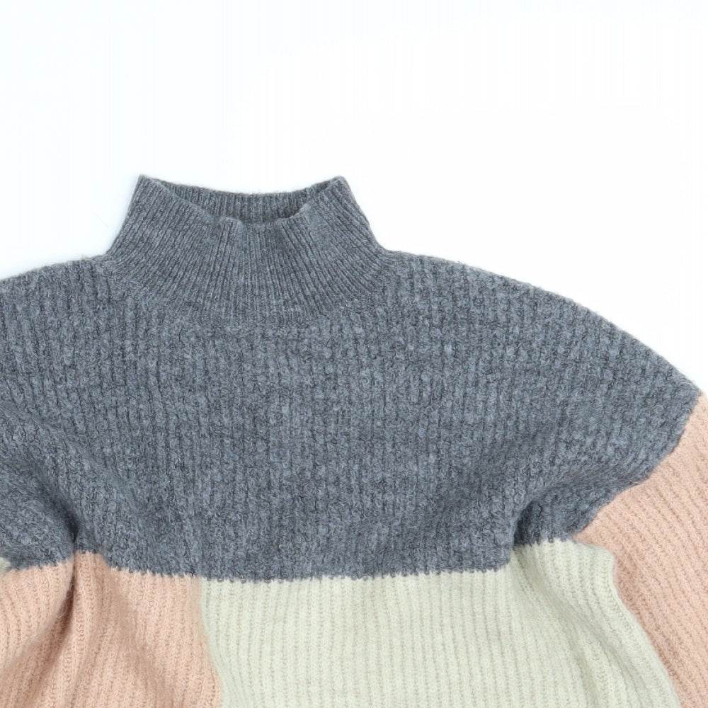 Womens UK Size 10 Red Herring Multicoloured Pullover Jumper