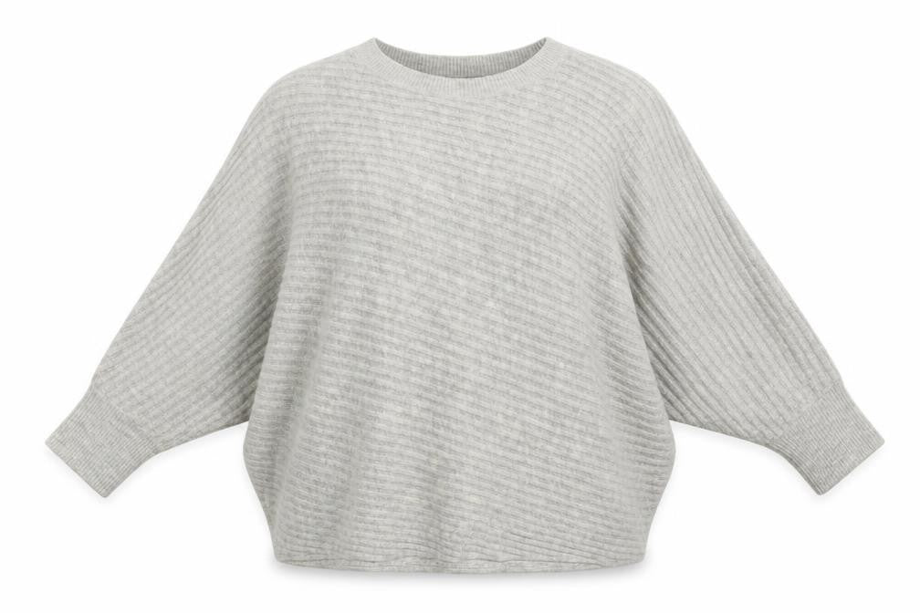 Womens UK Size 16 F&F Grey Pullover Jumper
