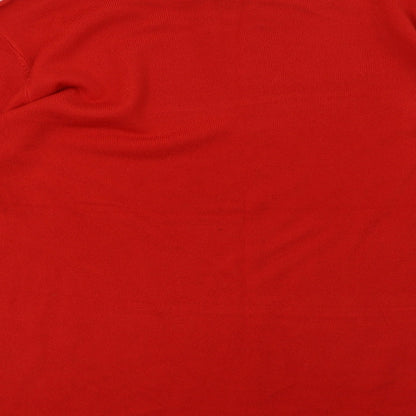 Primark Womens Red   Pullover Sweatshirt Size M