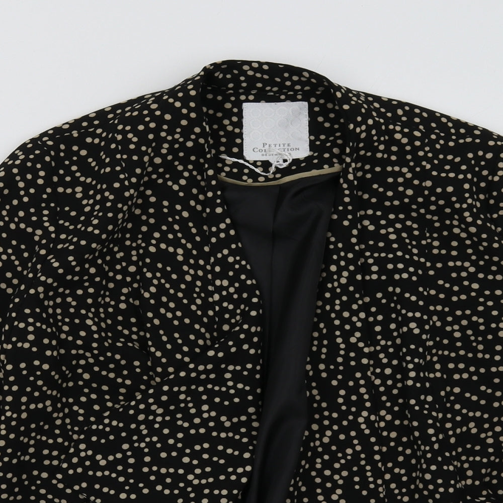 Womens UK Size 10 Debenhams Black Jacket