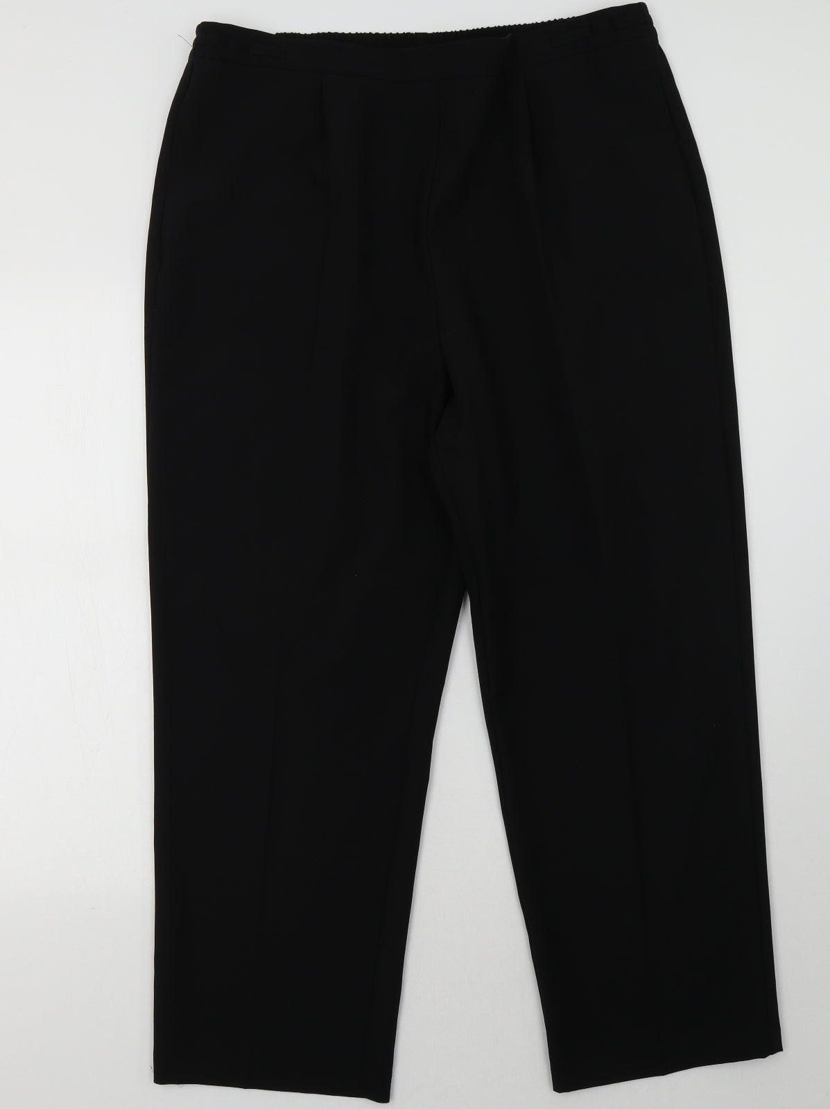 bm, Womens Black   Trousers  Size 18 L30 in