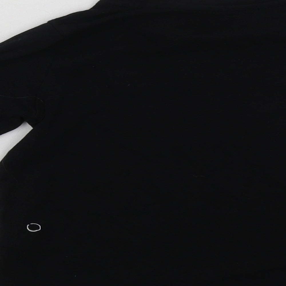 George Girls Black   Pullover Sweatshirt Size 4-5 Years  - christmas