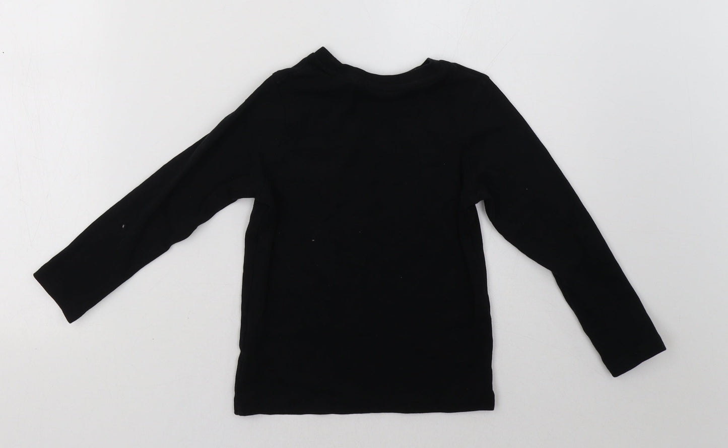 George Boys Black   Pullover Sweatshirt Size 5-6 Years  - christmas