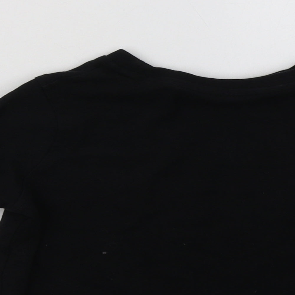 George Boys Black   Pullover Sweatshirt Size 5-6 Years  - christmas