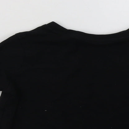 George Boys Black   Pullover Sweatshirt Size 5-6 Years  - christmas