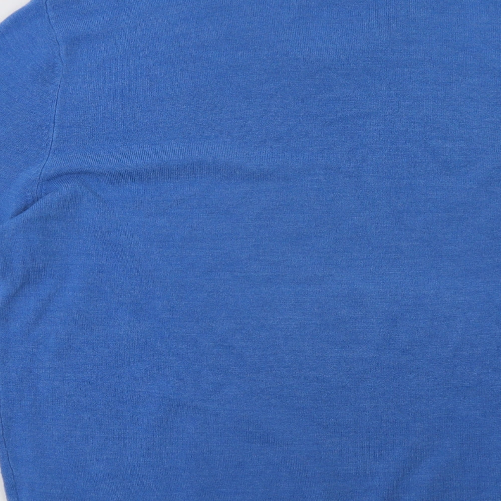 Mens UK Size M BHS Blue Pullover Sweatshirt