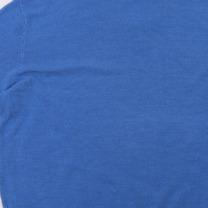 Mens UK Size M BHS Blue Pullover Sweatshirt
