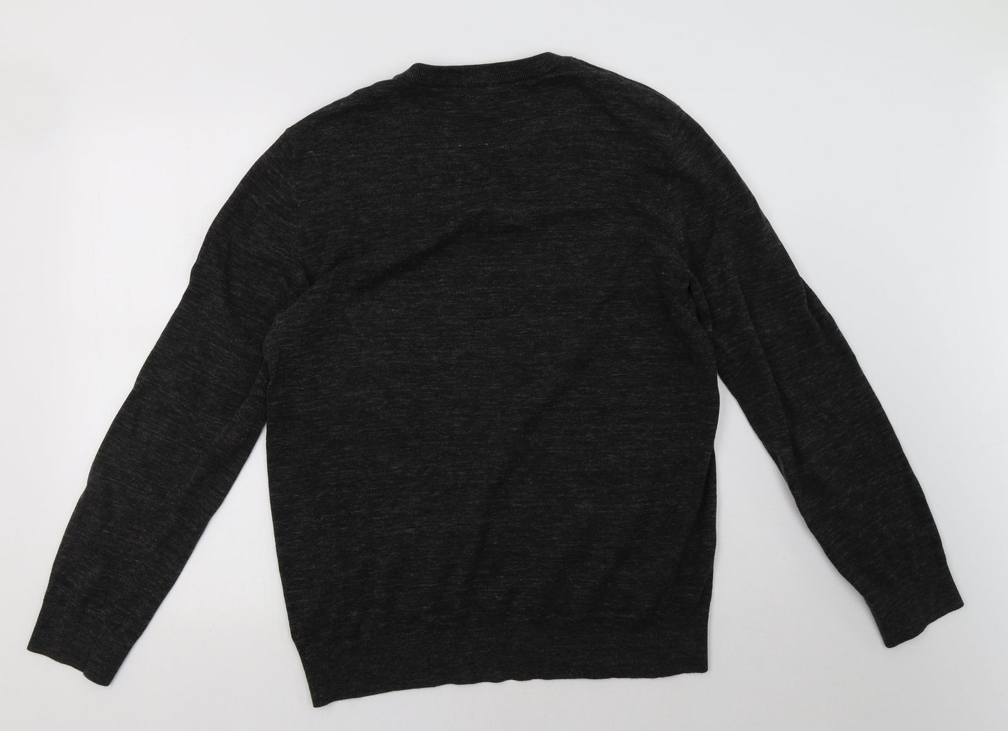 Mens UK Size M H&M Grey Pullover Sweatshirt