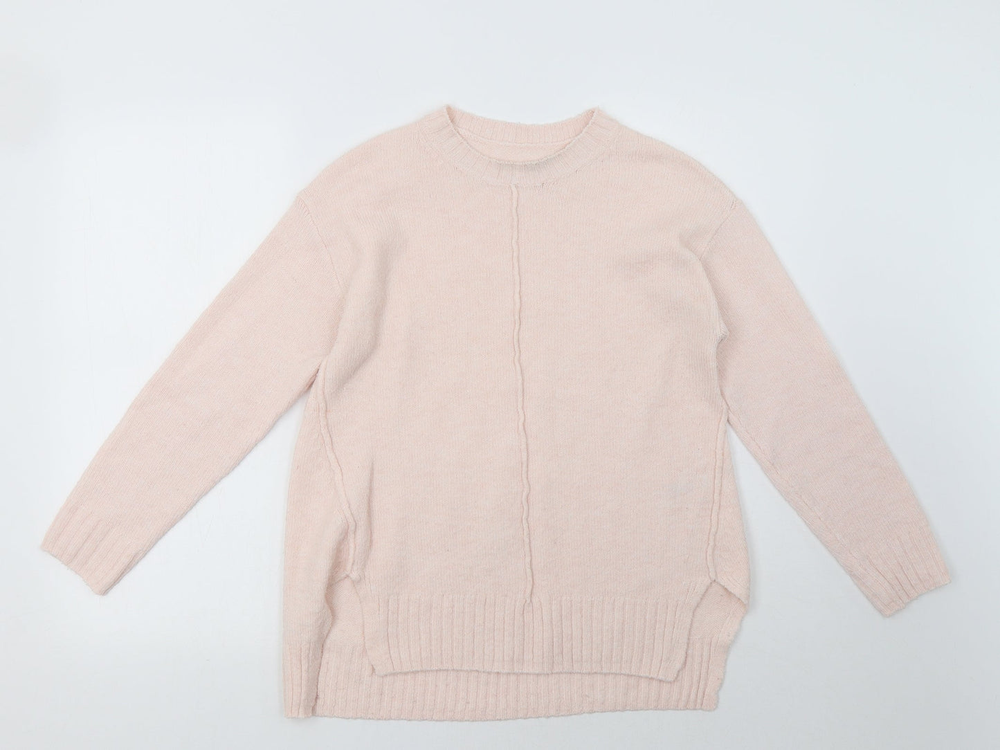 Womens UK Size S Marks and Spencer Pink Pullover Sweatshirt