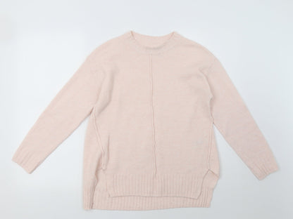 Womens UK Size S Marks and Spencer Pink Pullover Sweatshirt
