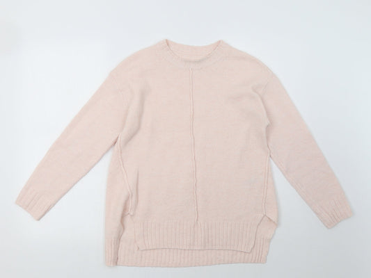 Womens UK Size S Marks and Spencer Pink Pullover Sweatshirt