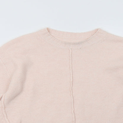 Womens UK Size S Marks and Spencer Pink Pullover Sweatshirt