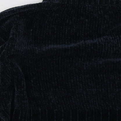 Womens UK Size M Marks and Spencer Blue Pullover Sweatshirt