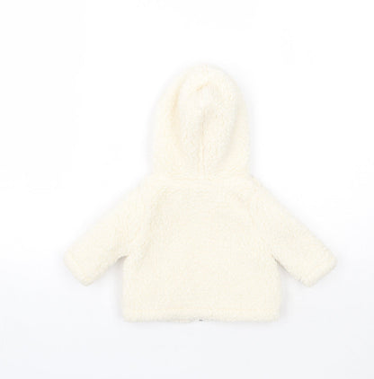 Nula Bug Girls Ivory   Jacket Coat Size 0-3 Months