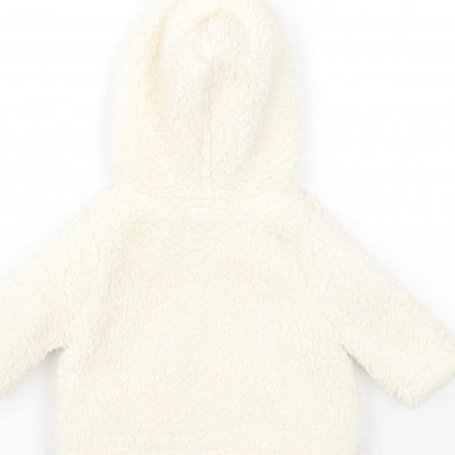 Nula Bug Girls Ivory   Jacket Coat Size 0-3 Months