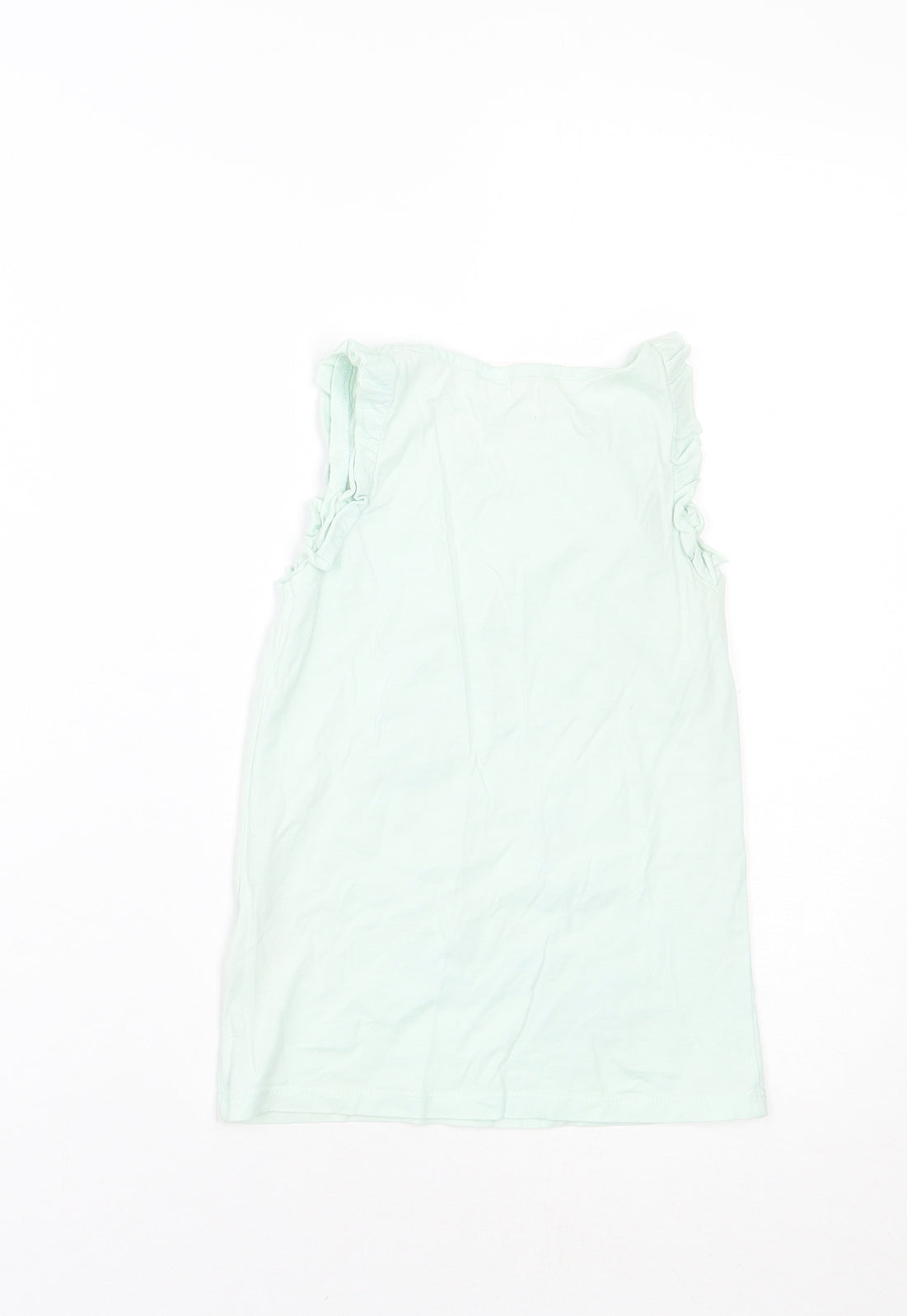 H&M Girls Blue Animal Print  Basic Tank Size 8 Years