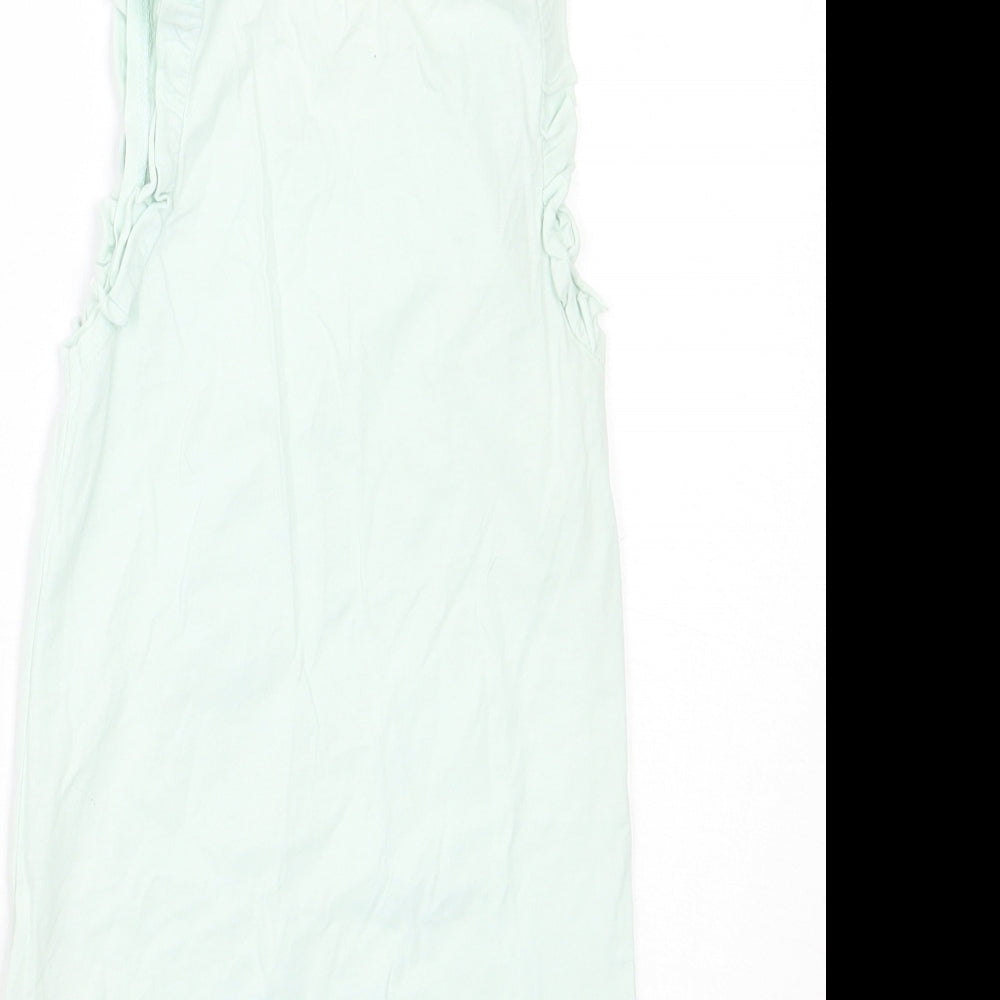 H&M Girls Blue Animal Print  Basic Tank Size 8 Years