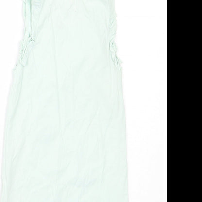 H&M Girls Blue Animal Print  Basic Tank Size 8 Years