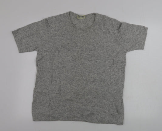 Artigiano Womens Grey   Pullover Jumper Size 4