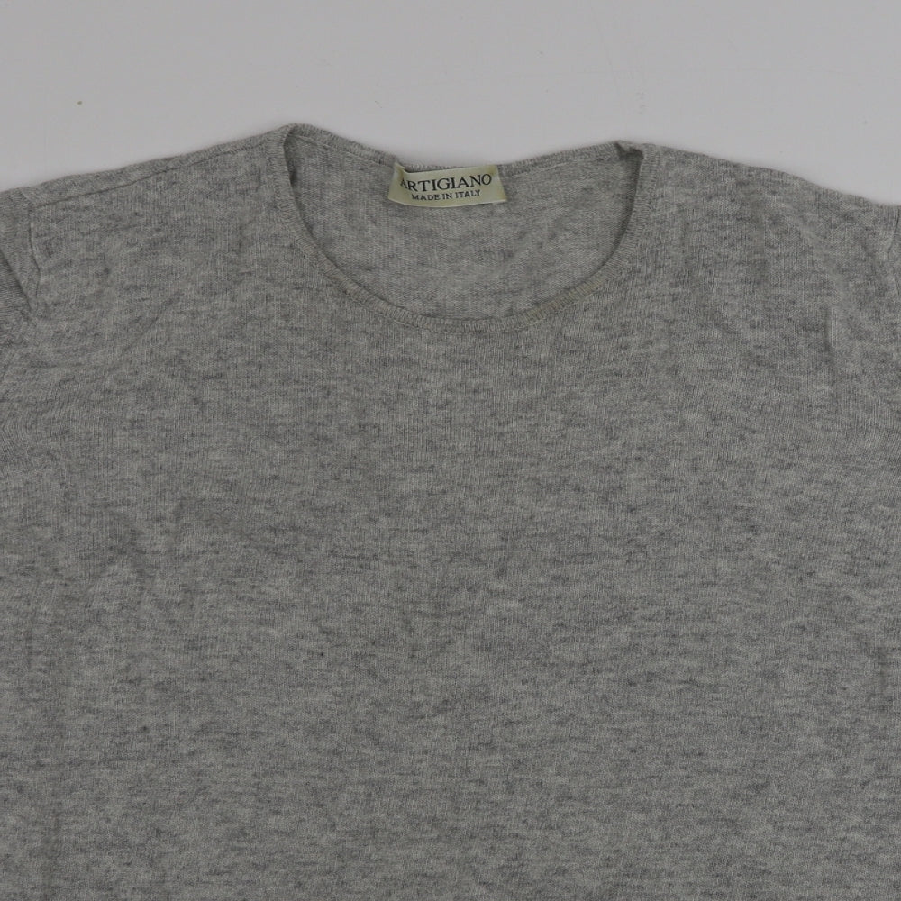 Artigiano Womens Grey   Pullover Jumper Size 4