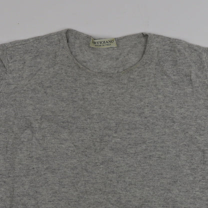 Artigiano Womens Grey   Pullover Jumper Size 4