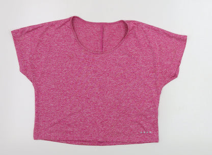 Matalan  Womens Pink   Basic T-Shirt Size S