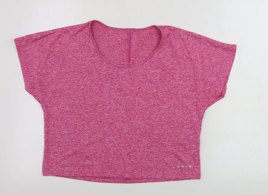 Matalan  Womens Pink   Basic T-Shirt Size S