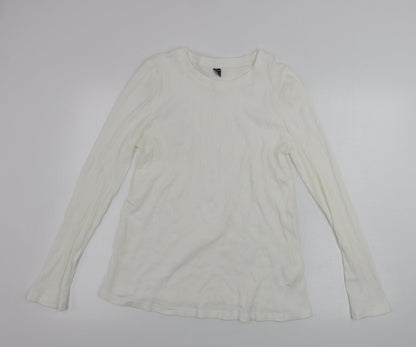 shein  Womens Ivory   Pullover Jumper Size XL