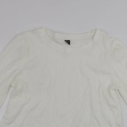 shein  Womens Ivory   Pullover Jumper Size XL
