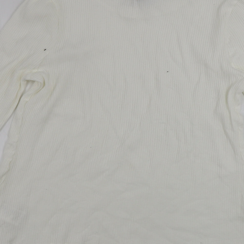 shein  Womens Ivory   Pullover Jumper Size XL