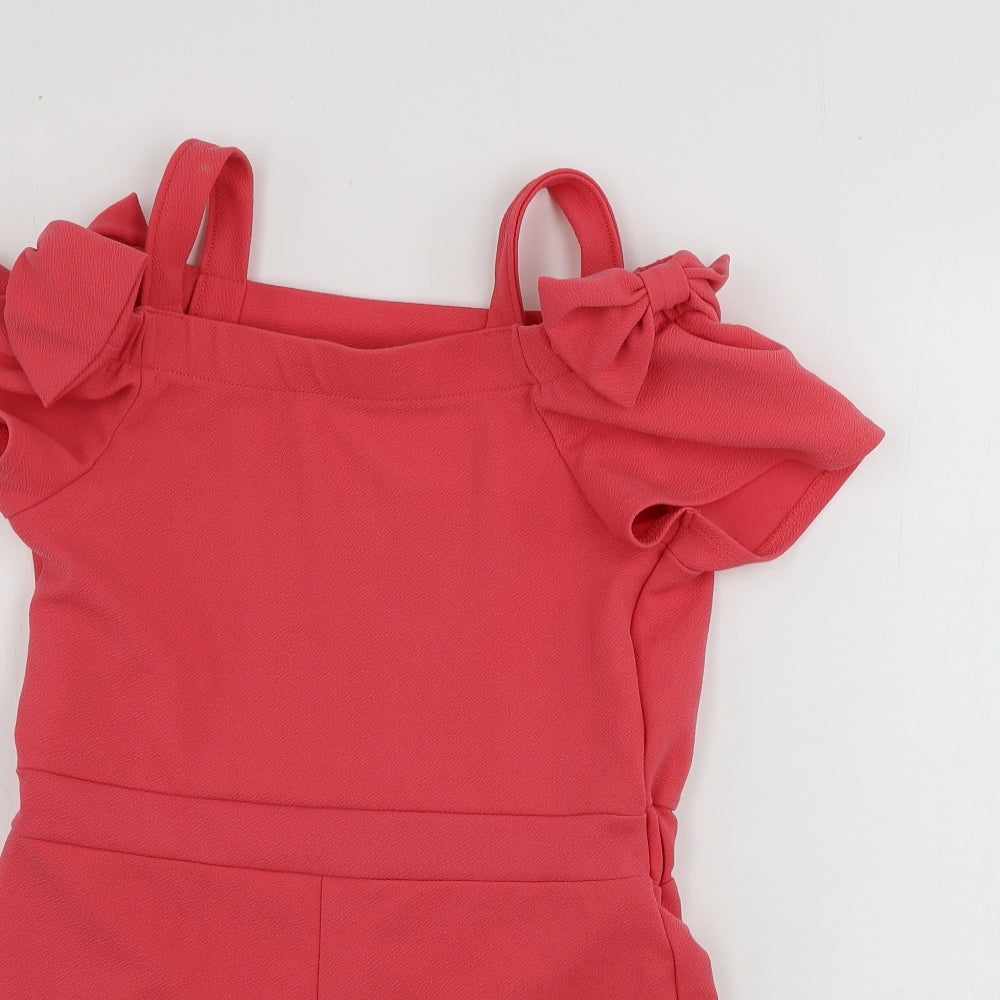 d lisle Girls Pink   Jumpsuit One-Piece Size 10 Years