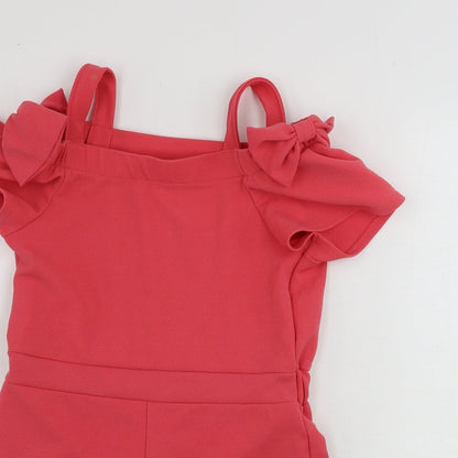 d lisle Girls Pink   Jumpsuit One-Piece Size 10 Years