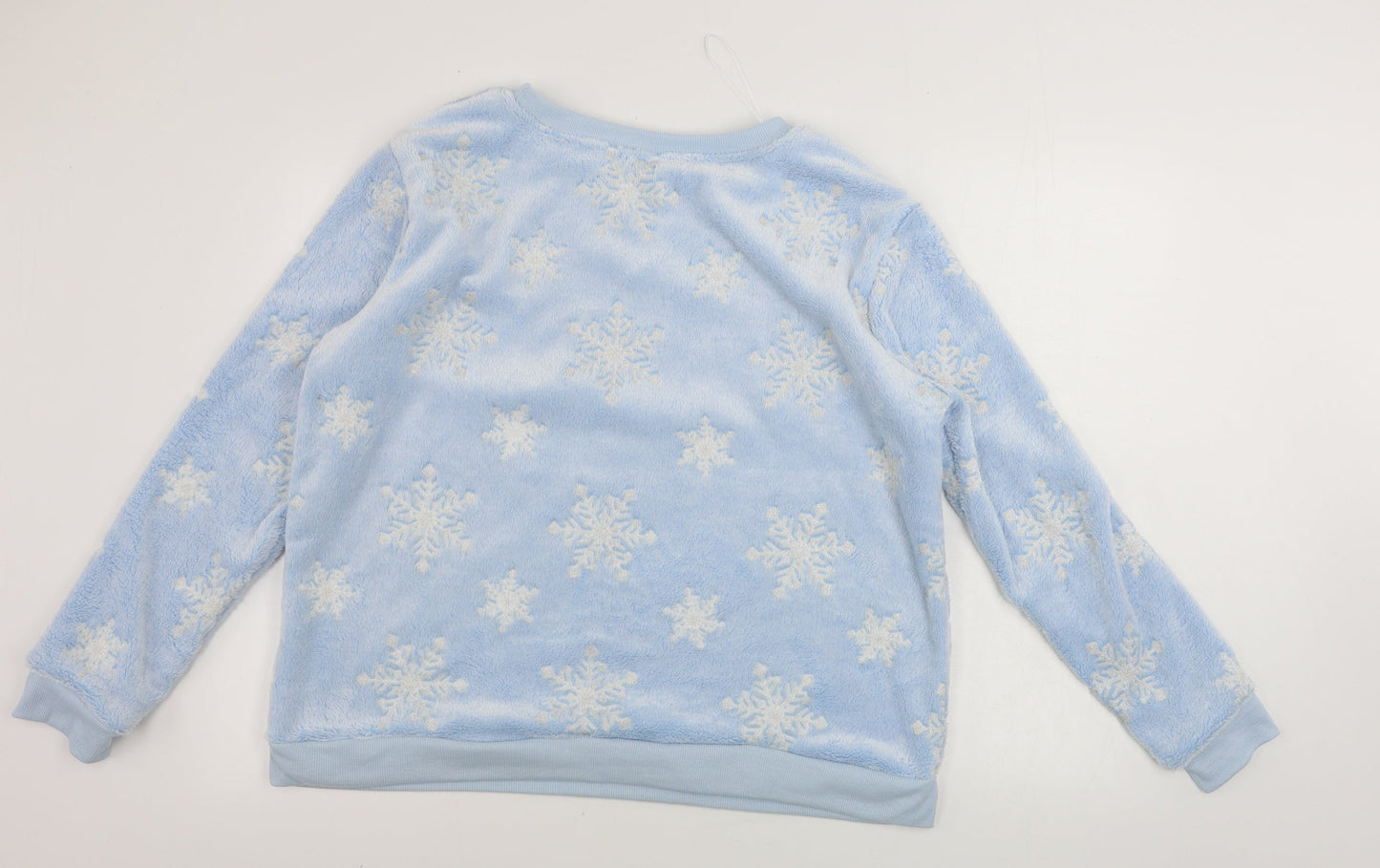 Womens UK Size L love to lounge Blue Pullover Jumper