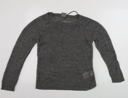 Womens UK Size XL VERO MODA Grey Pullover Jumper
