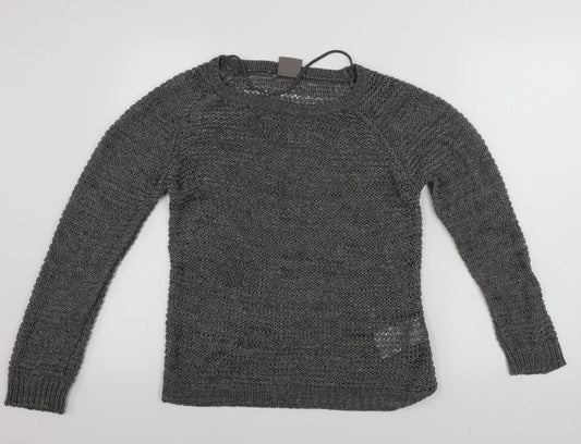 Womens UK Size XL VERO MODA Grey Pullover Jumper