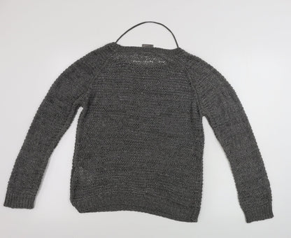 Womens UK Size XL VERO MODA Grey Pullover Jumper