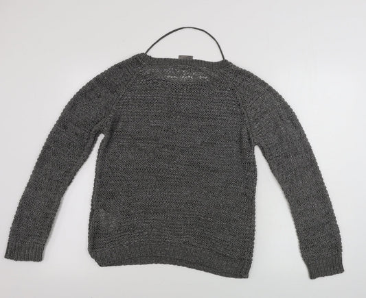Womens UK Size XL VERO MODA Grey Pullover Jumper