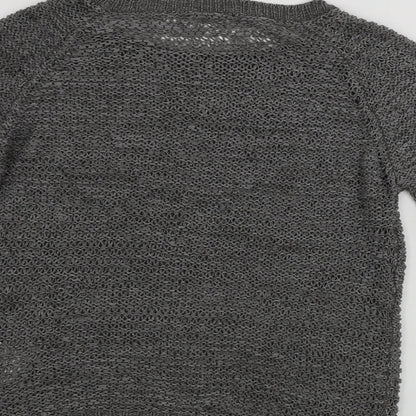 Womens UK Size XL VERO MODA Grey Pullover Jumper