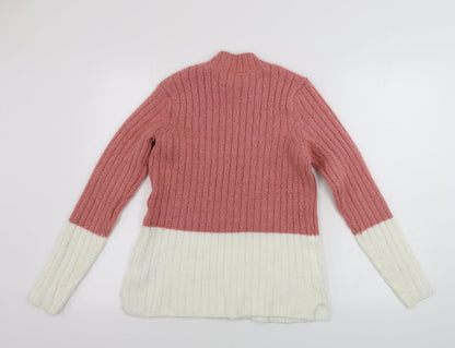 Womens UK Size M BPC Pink Pullover Jumper