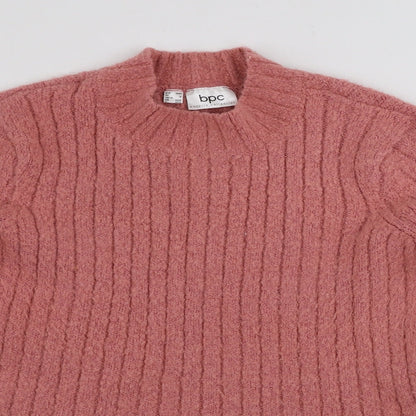 Womens UK Size M BPC Pink Pullover Jumper