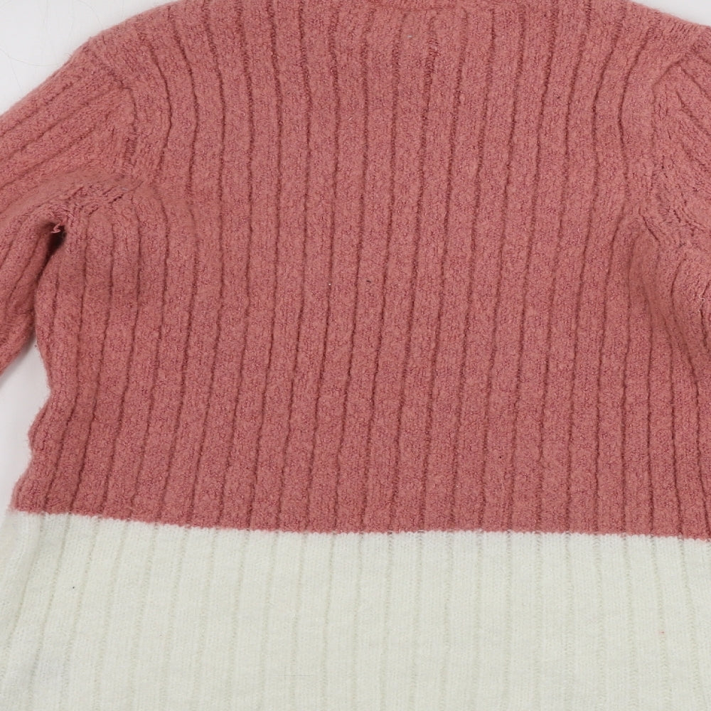 Womens UK Size M BPC Pink Pullover Jumper
