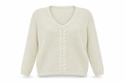 Womens UK Size 14 TU Ivory Pullover Jumper