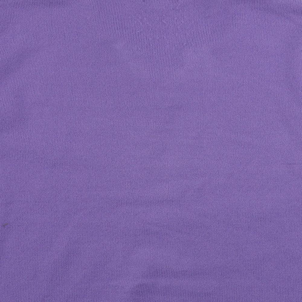 Womens UK Size L Ann marie Purple Pullover Jumper