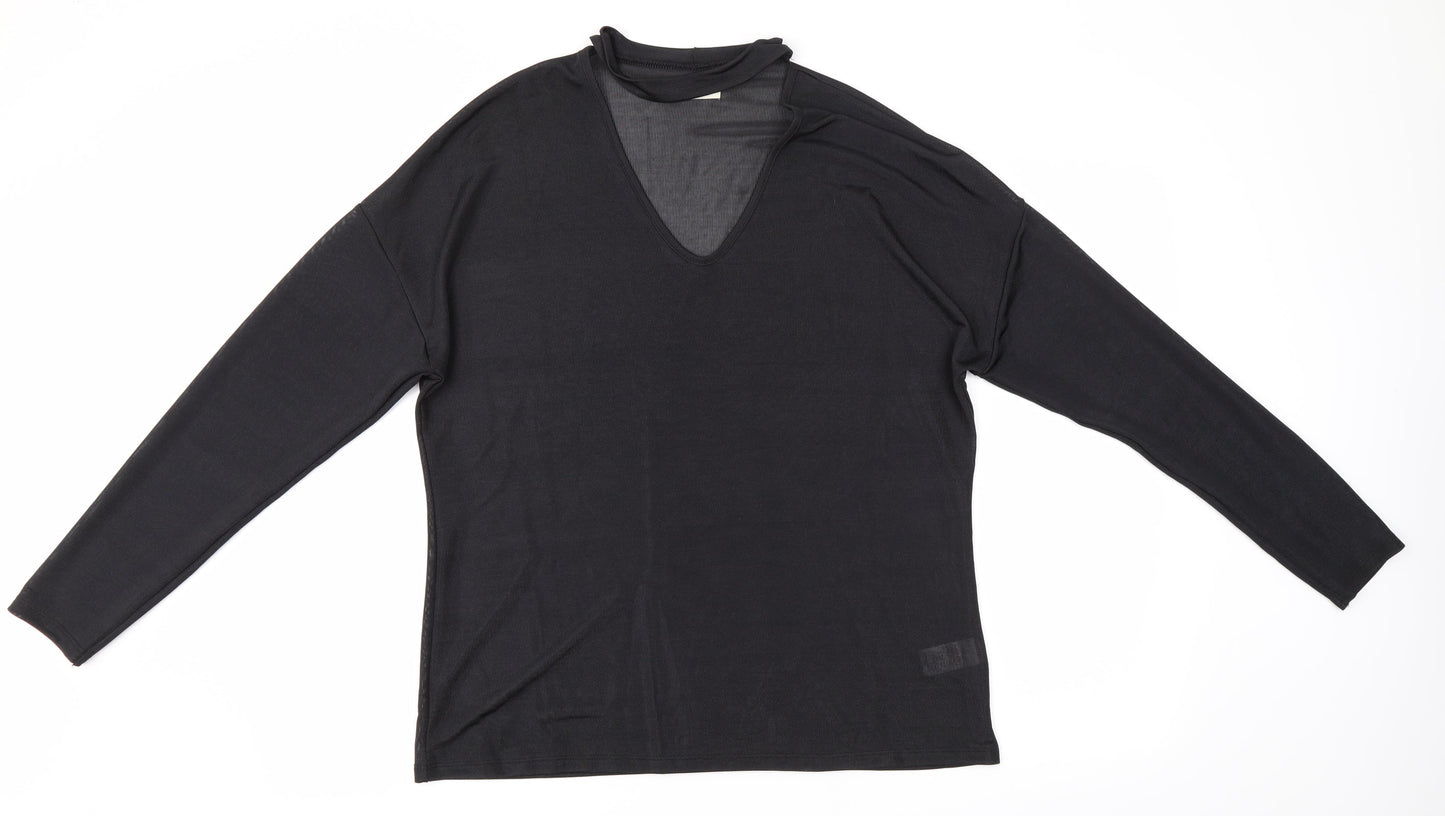 Matalan Womens Black   Basic Blouse Size 14