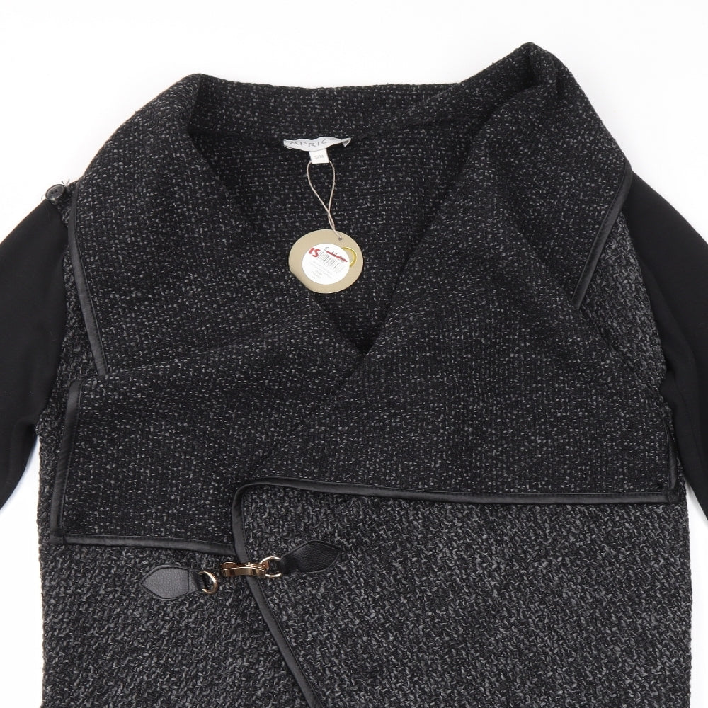 Apricot Womens Grey   Cardigan Jumper Size S