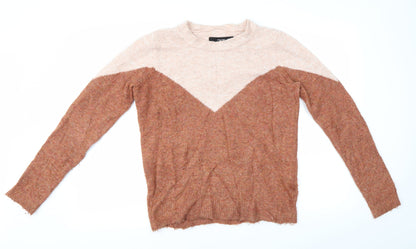 Womens UK Size XS VERO MODA Multicoloured Pullover Jumper