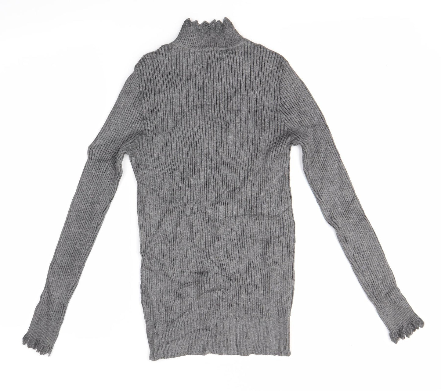 Womens UK Size 12 Matalan Grey Pullover Jumper
