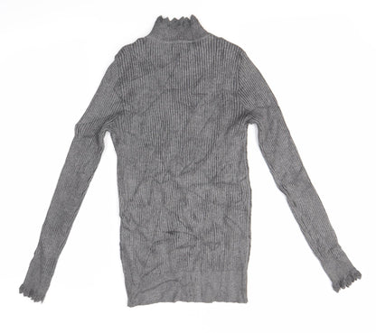 Womens UK Size 12 Matalan Grey Pullover Jumper